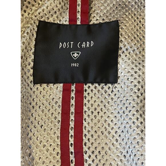 Postcard Black Fitted Women's Ski Jacket/Moto Style US 8 / 44 - Picture 7 of 11